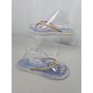 Tommy Bahama Women  Braided Flip‎ Flops Size 8 Whykiki